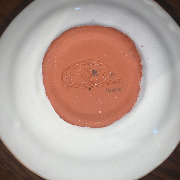 MacKenzie-Childs Vintage Twisted Pastel Heather Candle Stick Holder - Picture 3 of 3